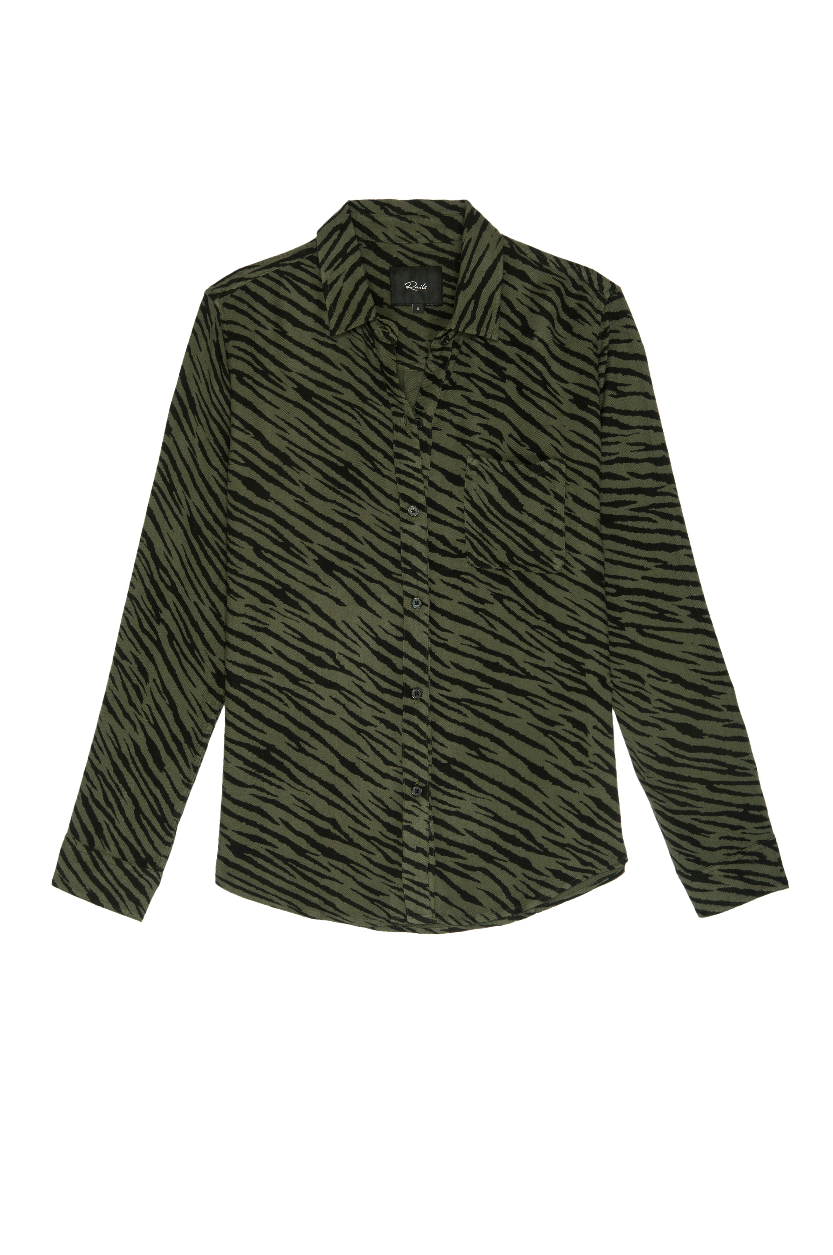 HUNTER - OLIVE ANIMAL STRIPE