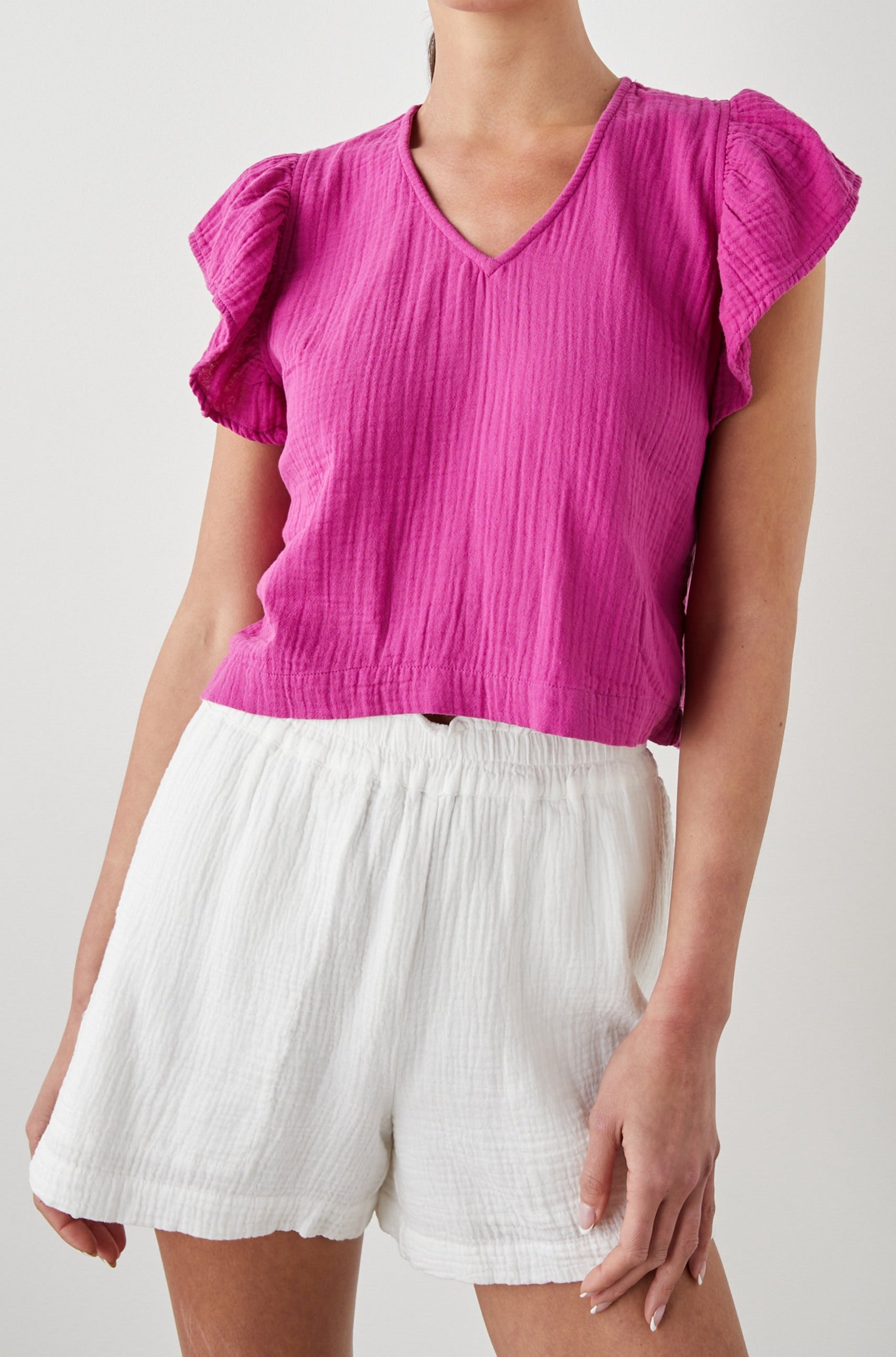 Rails MACKINLEY SHIRT RASPBERRY – -