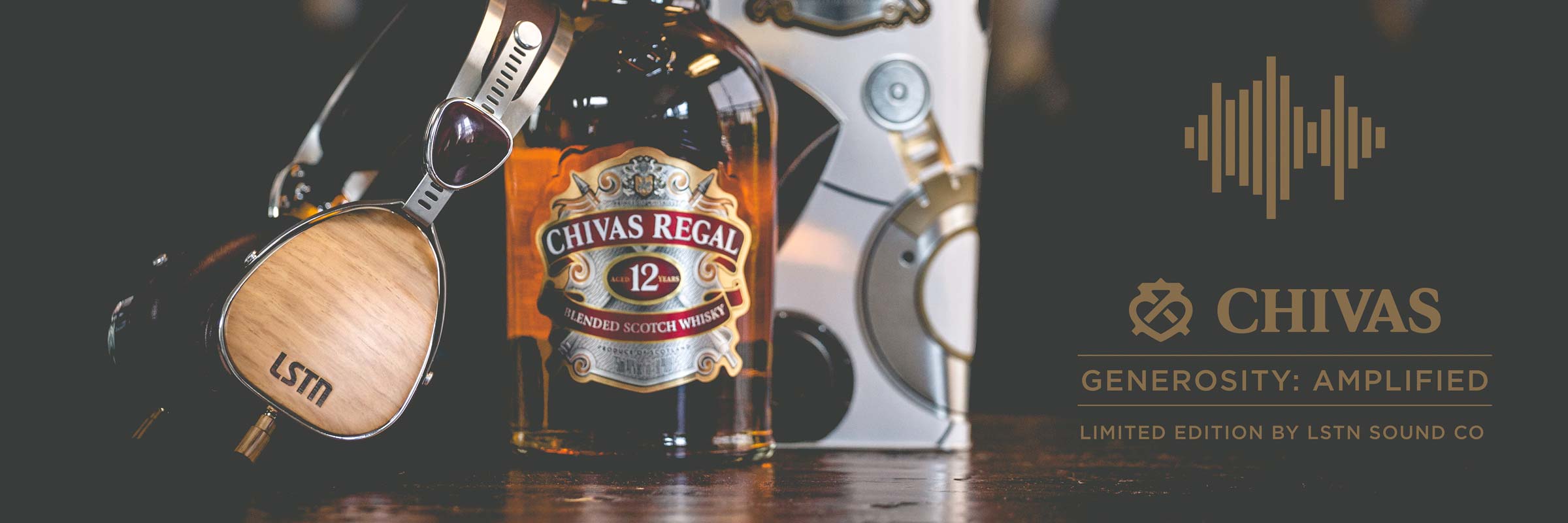 Announcement: Chivas Regal x LSTN Partner Up | LSTN Sound Co.