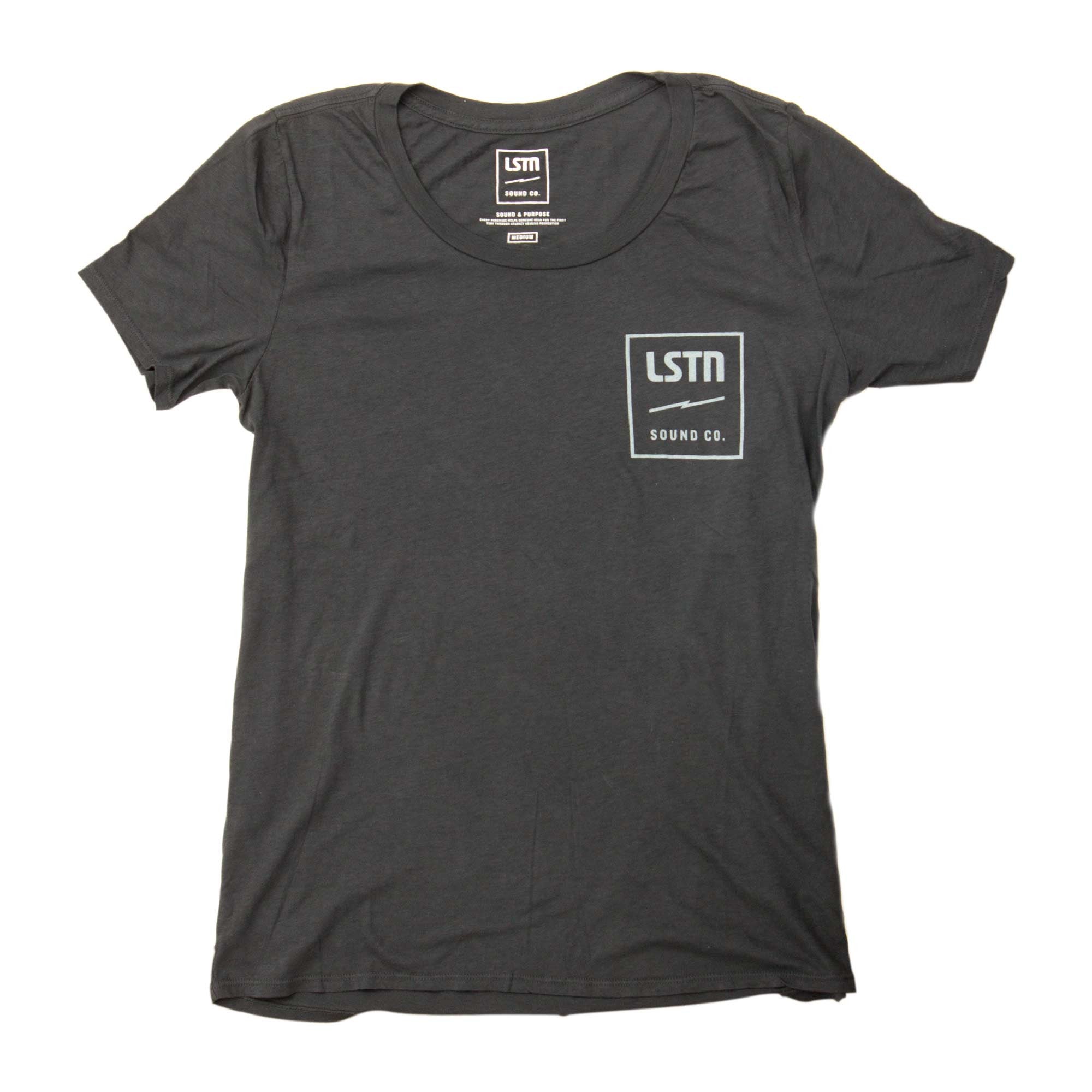 LSTN Logo T-shirt - Women's – LSTN Sound Co.