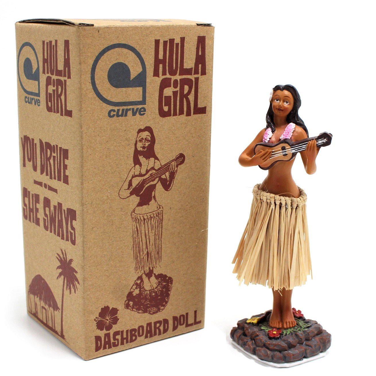 Hula Girl Dashboard Doll Hawaii Dancing Dash Girl Nz Curve Surfboard Accessories New Zealand 