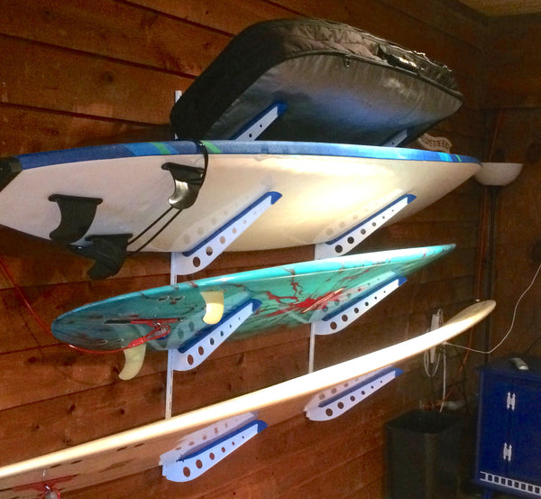 Surfboard Wall Rack Quad Adjustable Surfboard Rack 4 Board Rack NZ ...