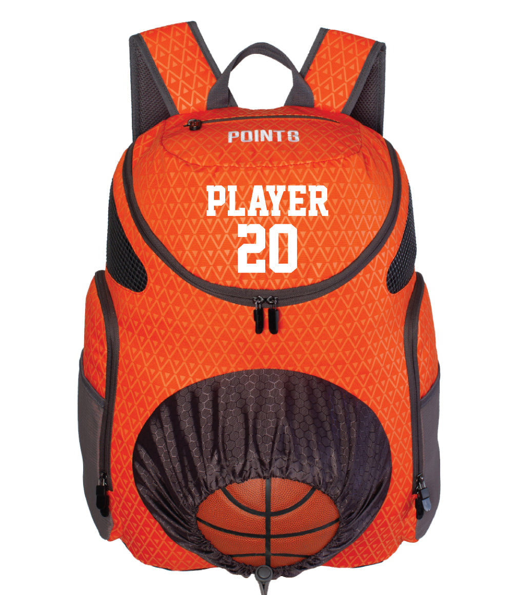 backpack that holds basketball