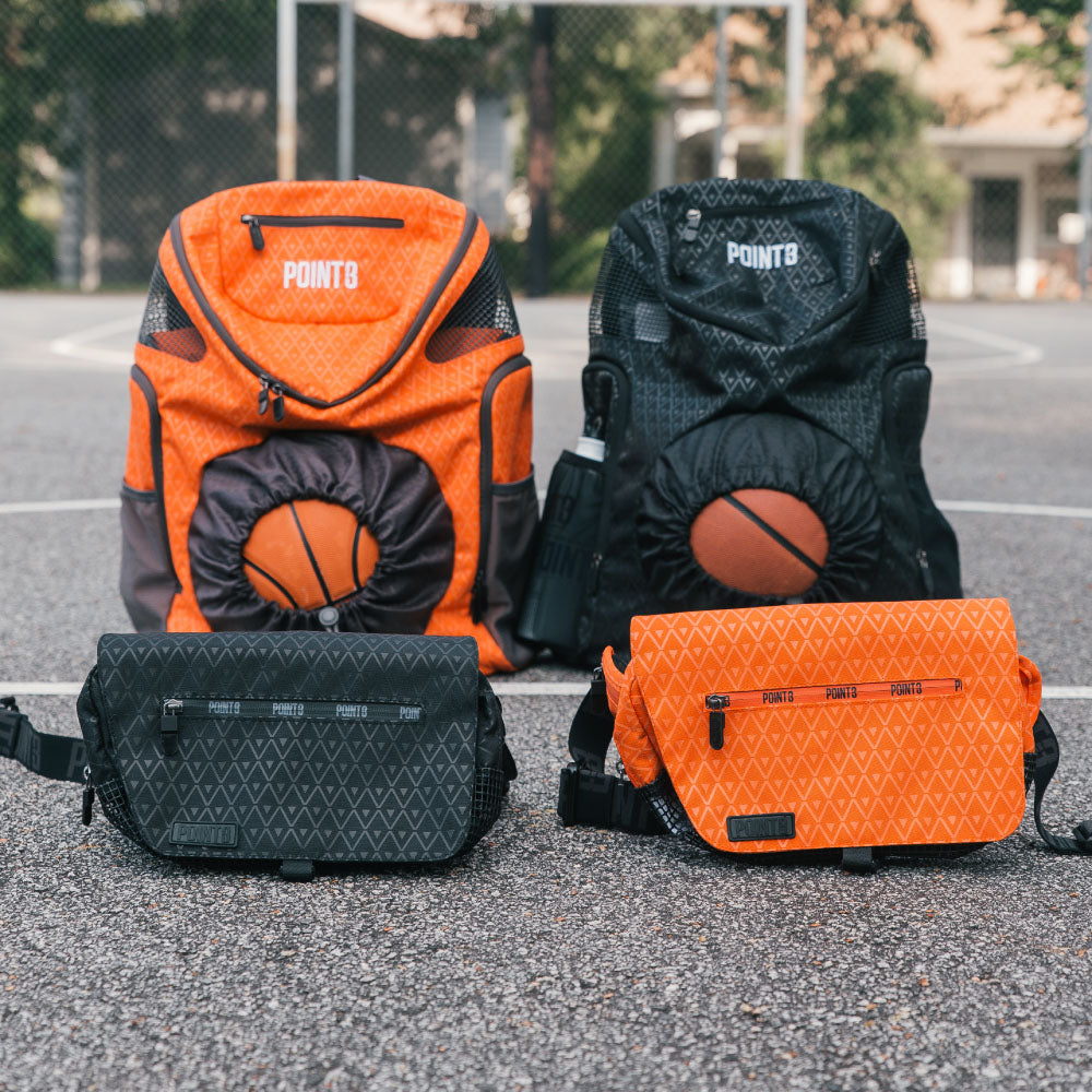 point 3 road trip 2. basketball backpack