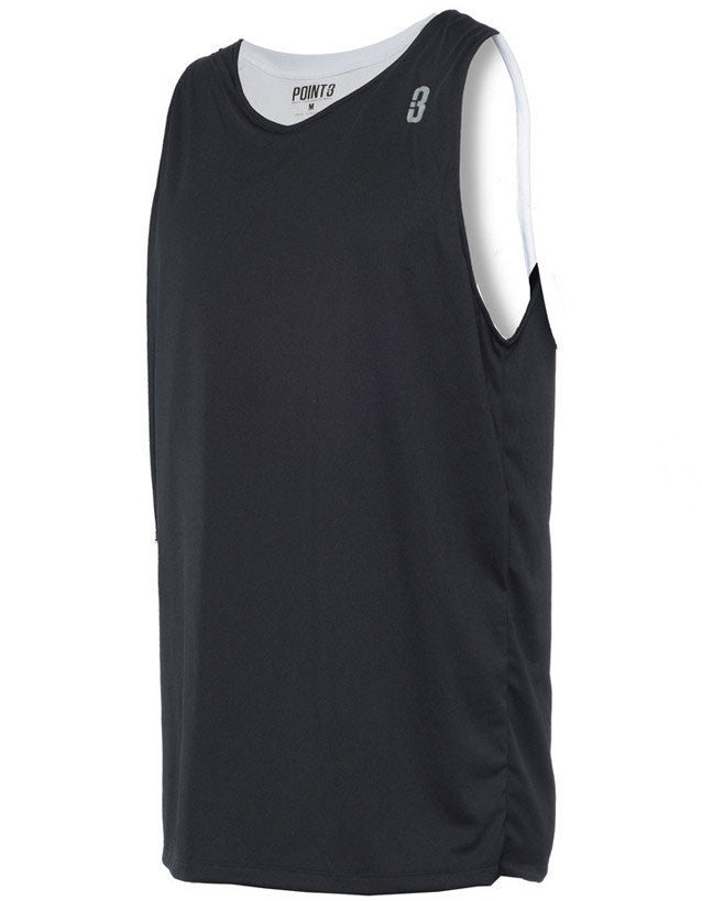 black white reversible basketball jersey