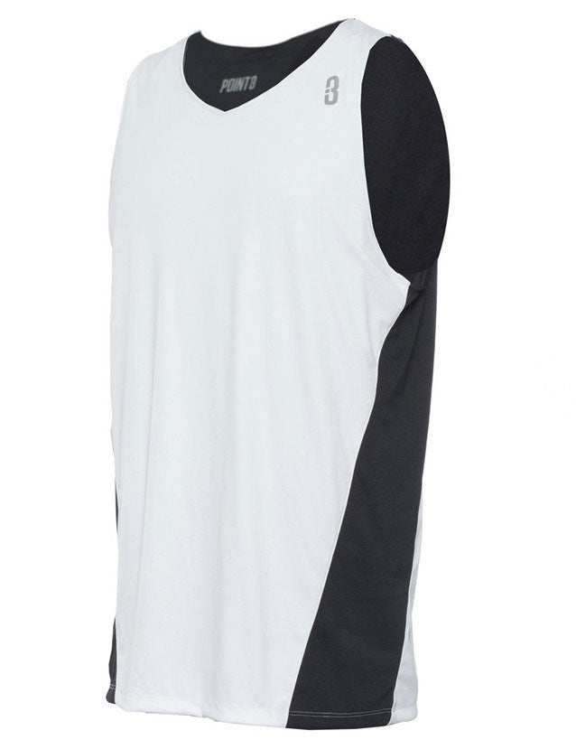 black white basketball jersey