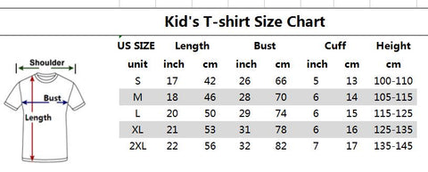 Kid T-Shirt Size