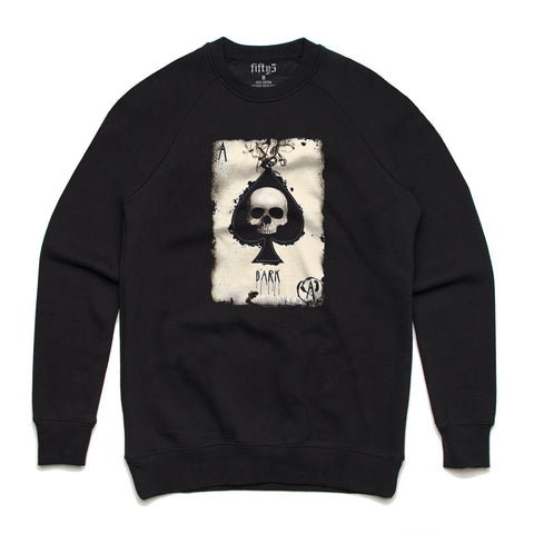 Aces Dark Premium Box Crew Unisex Sweatshirt