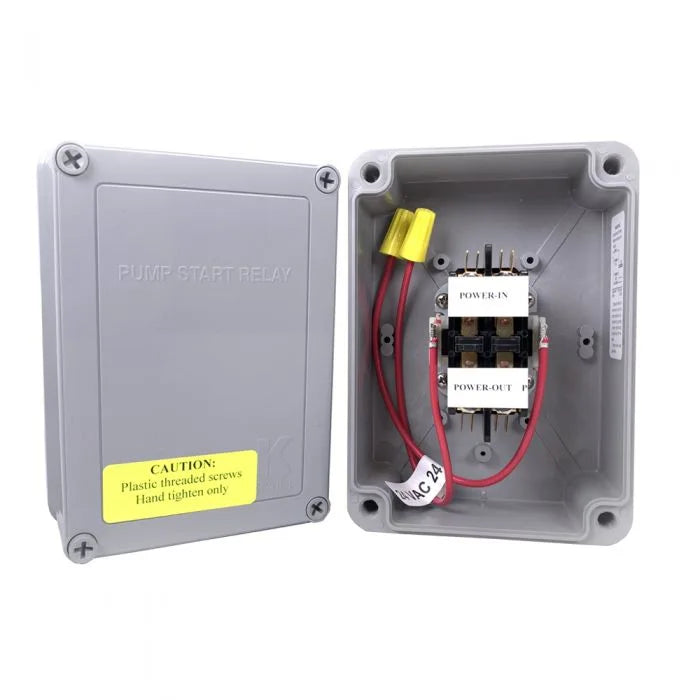 K-Rain - 1522 - Pump Start Relay: 3HP@110V/220V 24V COIL