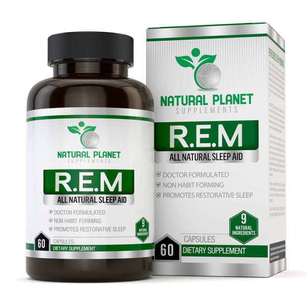 R E M Natural Sleep Aid Supplements Buy Rem Product Online Naturalplanetsupplements