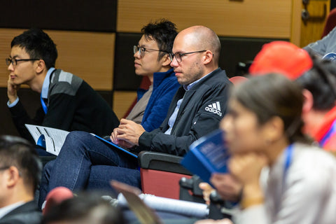 Students listening to a lecture