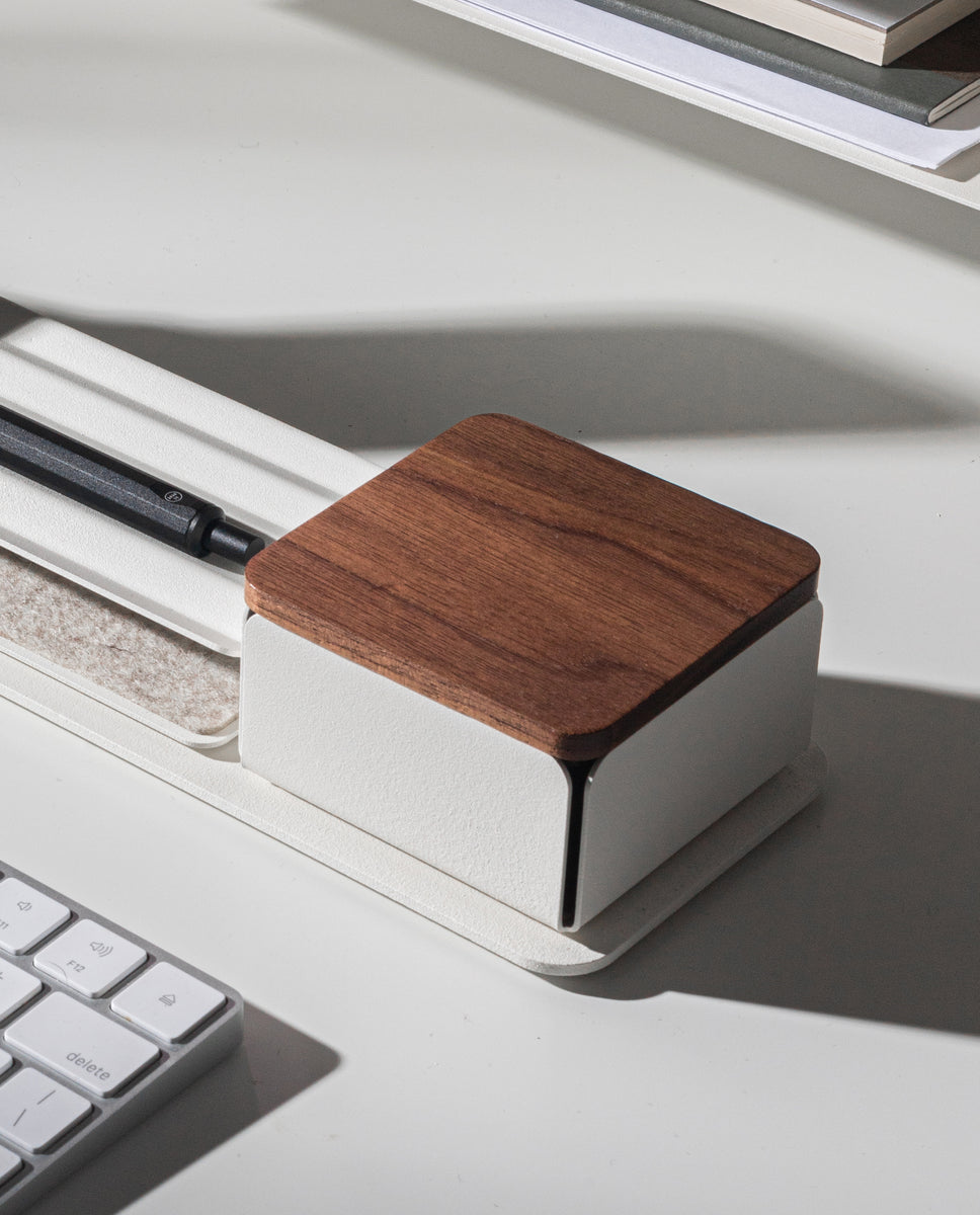 Gather Productivity Kit (White/Walnut)