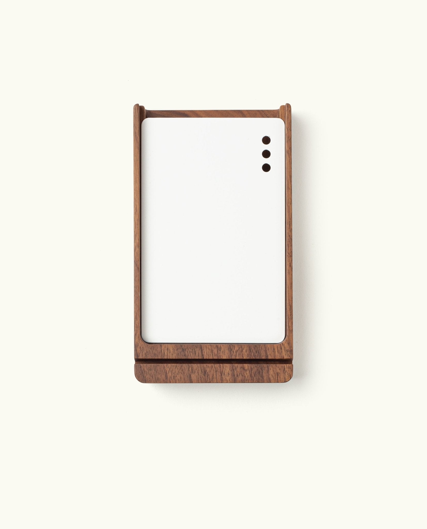 Analog Wood Card Holder (Walnut) - Ugmonk product image