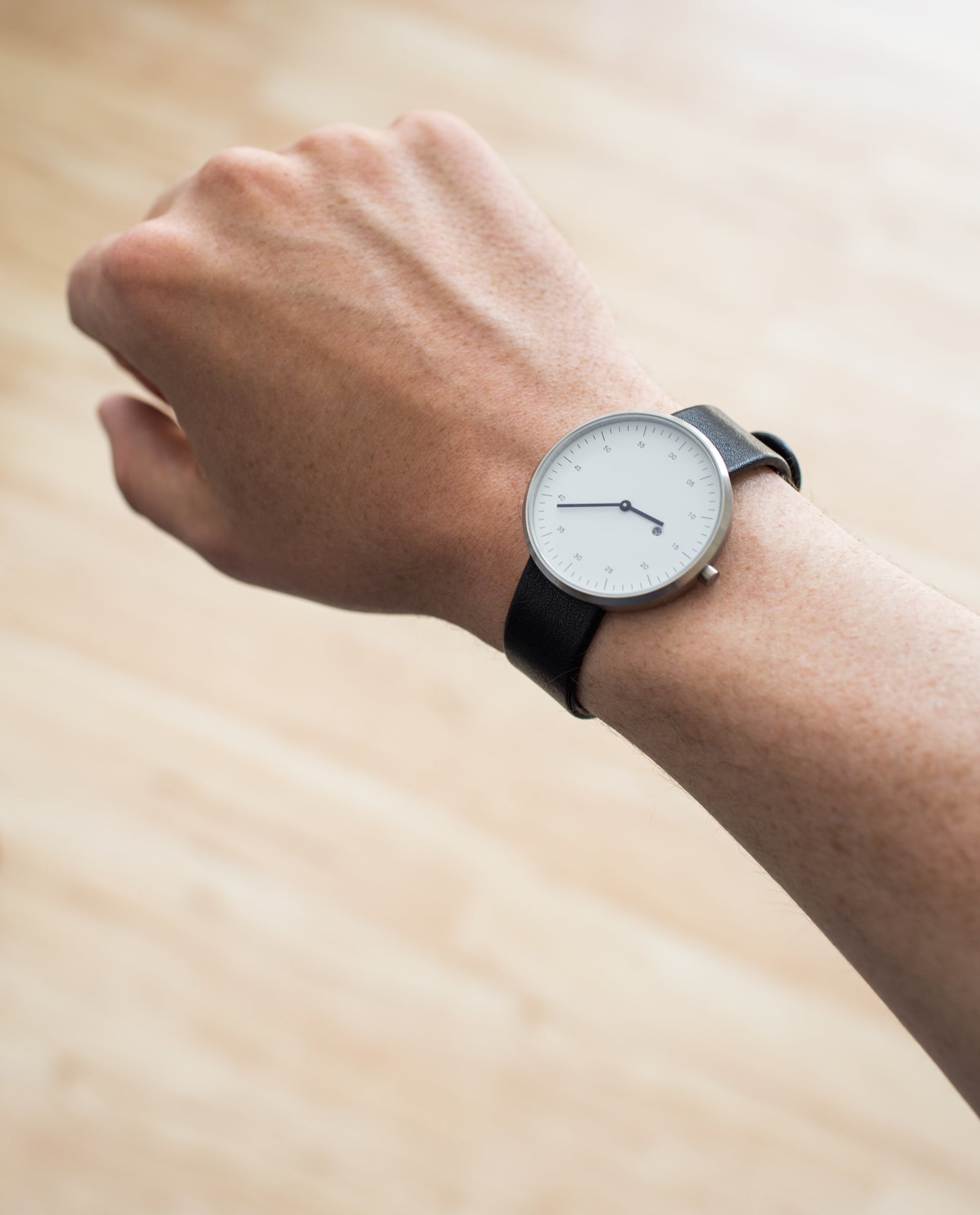 Instrmnt Everyday Watch - Silver-Black - MeanderApparel