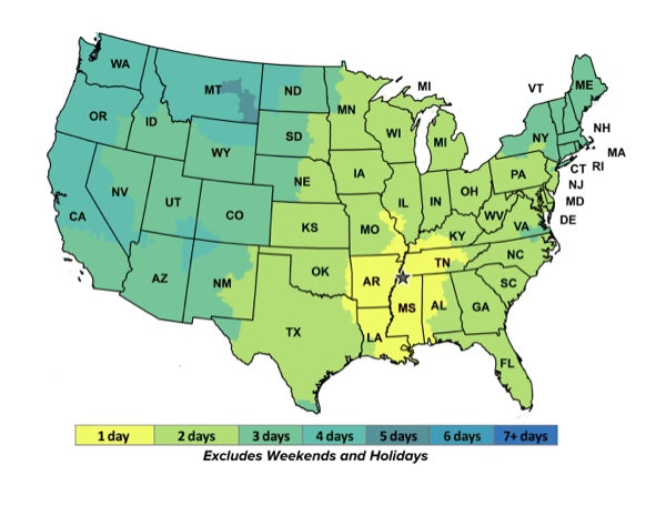 FedEx Map