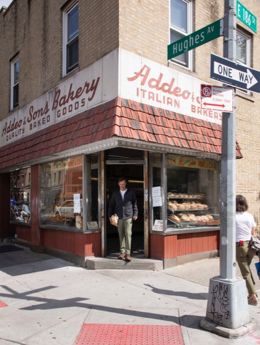 Italian bakery storefront