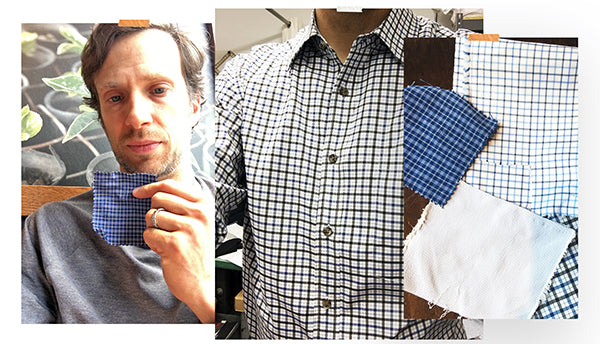 We went through many fabric options to find a better non iron shirt.