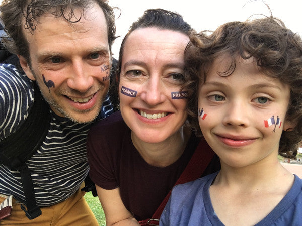 Me and my family in the French Alps.