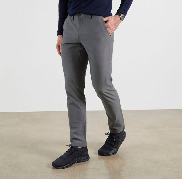 Envoy Lightweight Travel Pant in Grey | Bluffworks