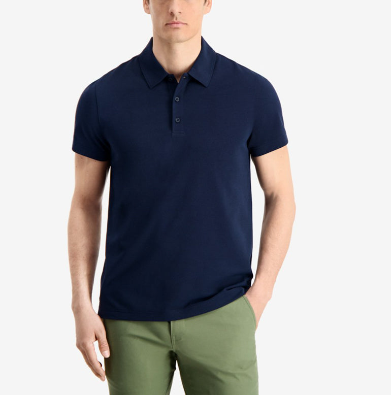 Slim Fit Navy Blue Polo Shirt 