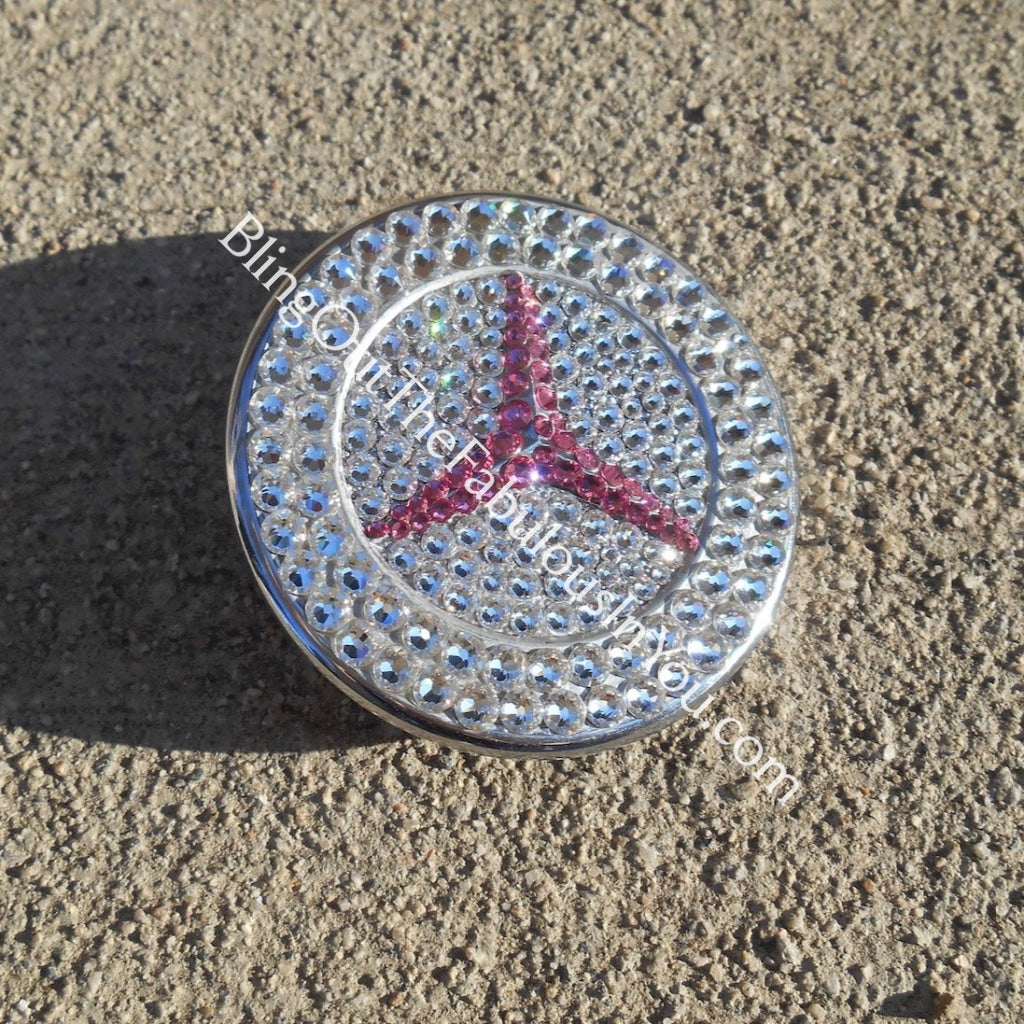 Swarovski Bling Mercedes Benz Hood Cap Emblem Crystalfetish