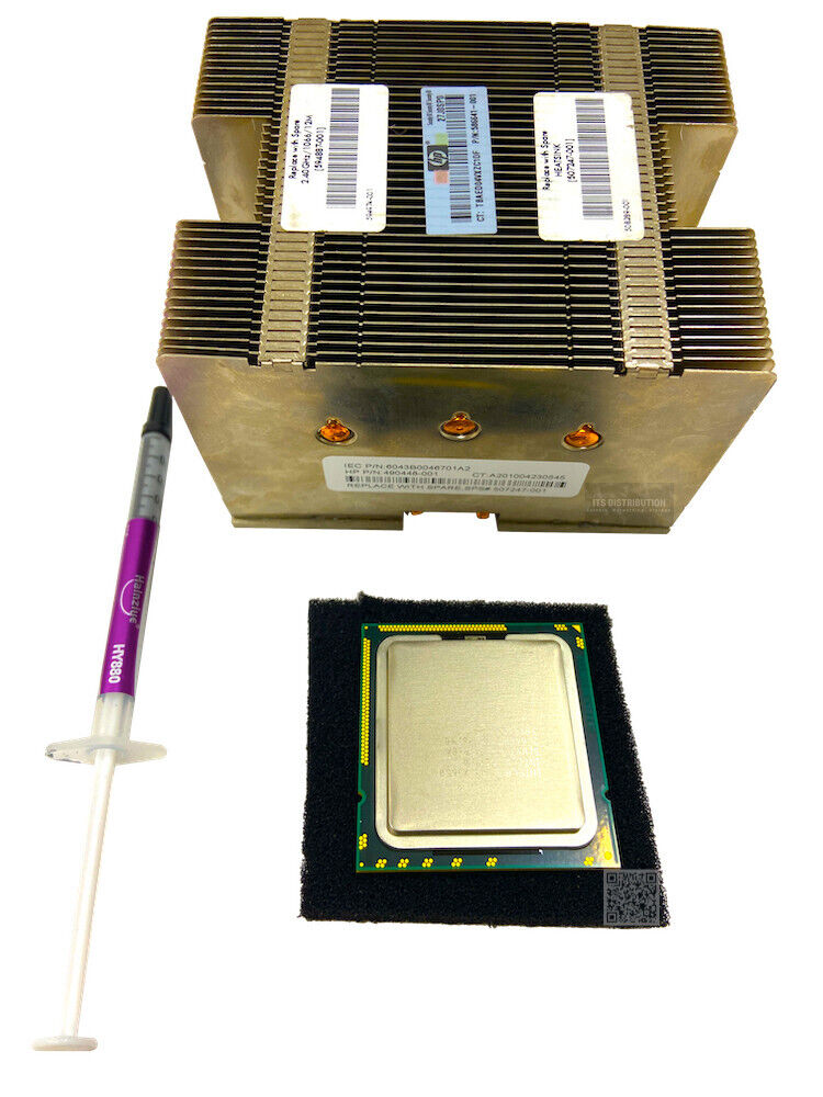 590615-B21 I HP Intel Xeon DP X5650 Hexa-core 2.66 GHz Processor Upgrade Kit CPU