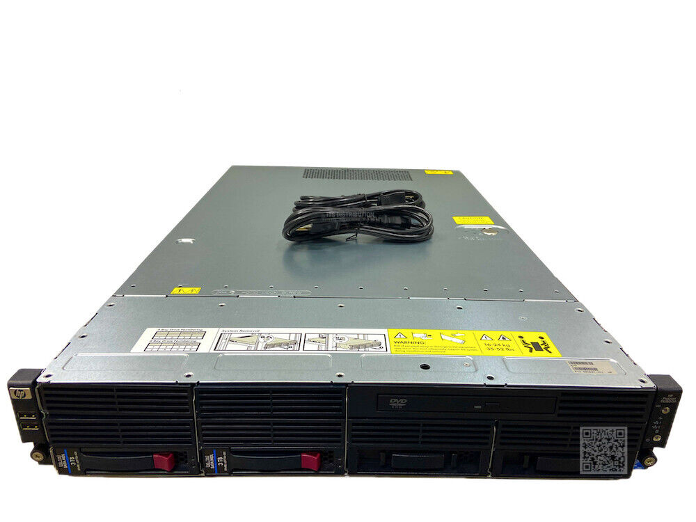 590637-001 I HP ProLiant DL180 G6 2x CPU X5650 2.66GHz 6TB 48GB B110i Server