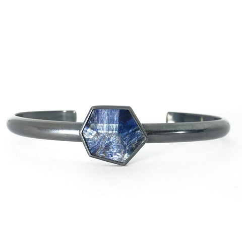 Sapphire Bracelet handmade by Alex Lozier Jewelry