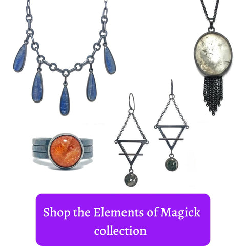 Shop the Elements of Magick Jewelry Collection by Salicrow + Alex Lozier Jewelry
