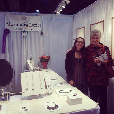Sharon Church + Alex Lozier Jewelry at Philadelphia Museum of Art Craft Show