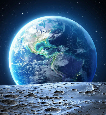 Happy Earth Day!  Earth from Moon