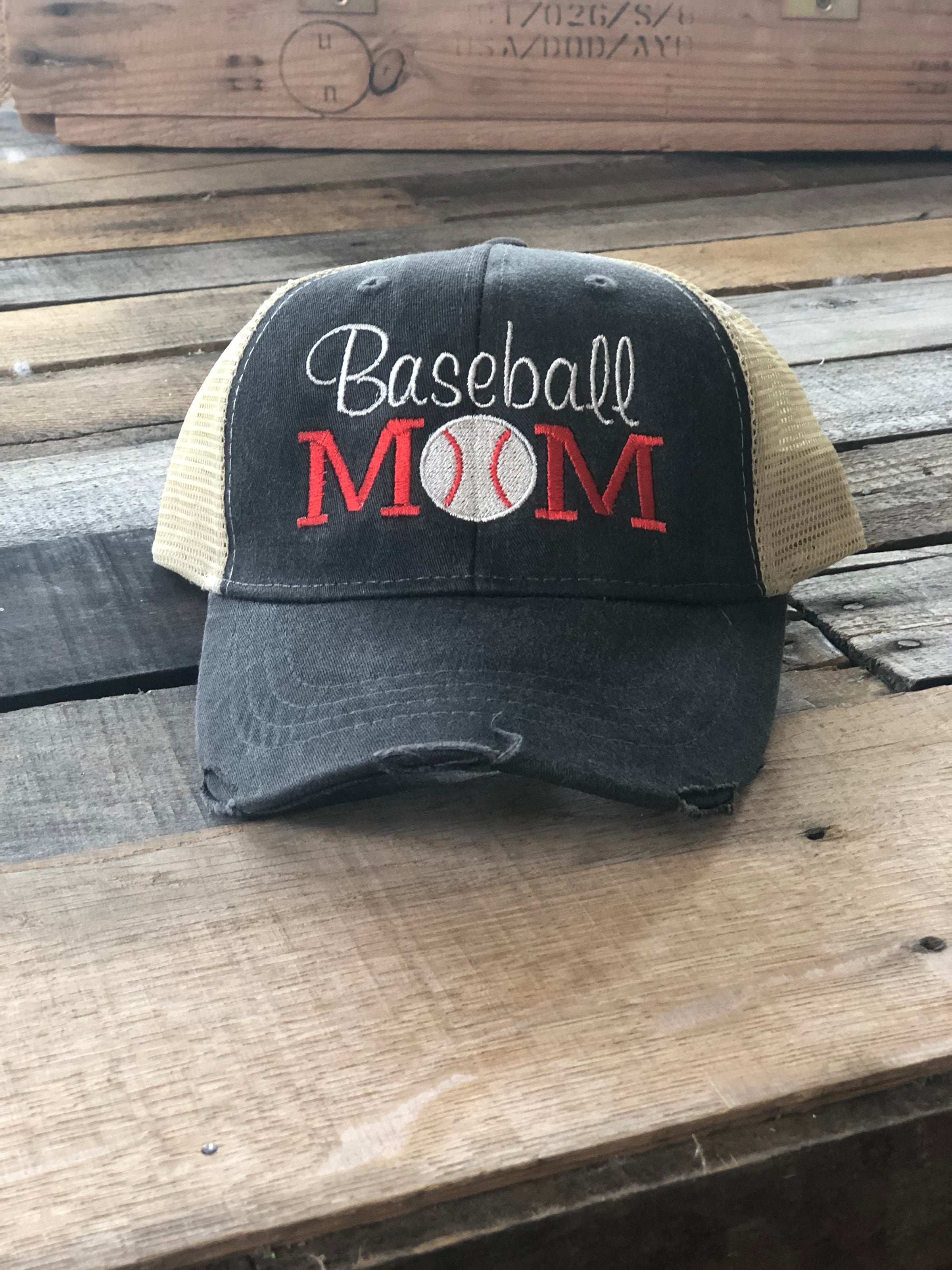 baseball mom hat