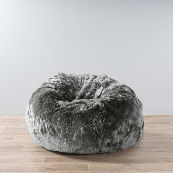 big fur bean bag