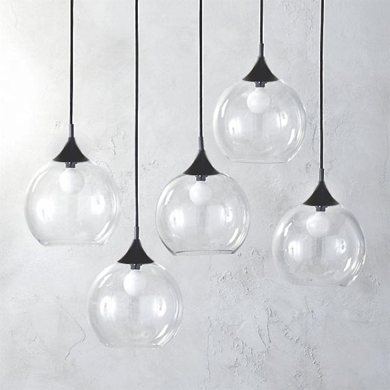 Glass Bubble Pendant Light Frankie Ivory Deene