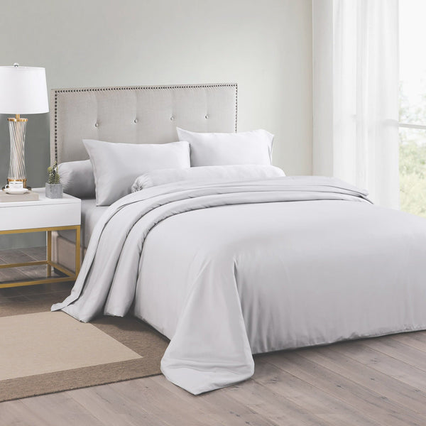 silentnight white supersoft bedding set