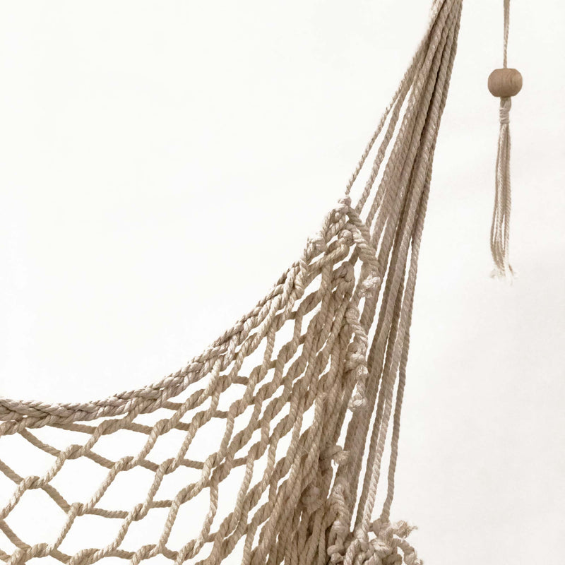 Hanging Hammock Chair - Salvador Macrame | Ivory & Deene