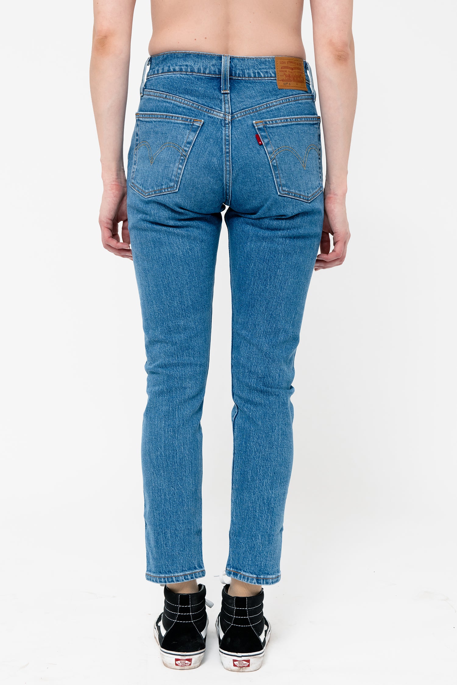 Women's Levi's 501 Skinny in Jive Ship — Philistine