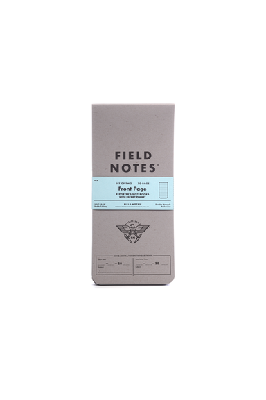 Field Notes Pitch Black Notebook Ruled 2-Pack