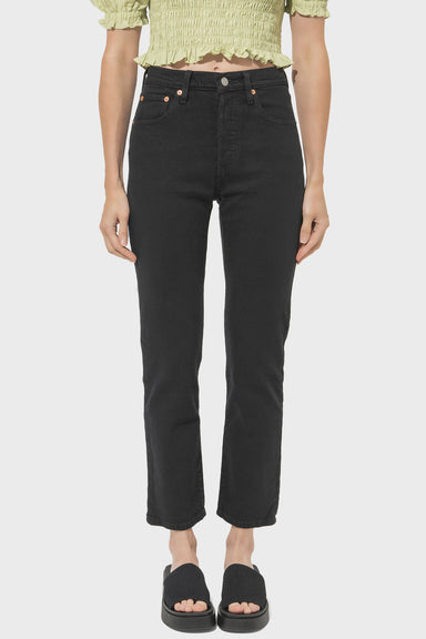 Women's Levi's 501 Crop Jean in Jive Stonewash — Philistine