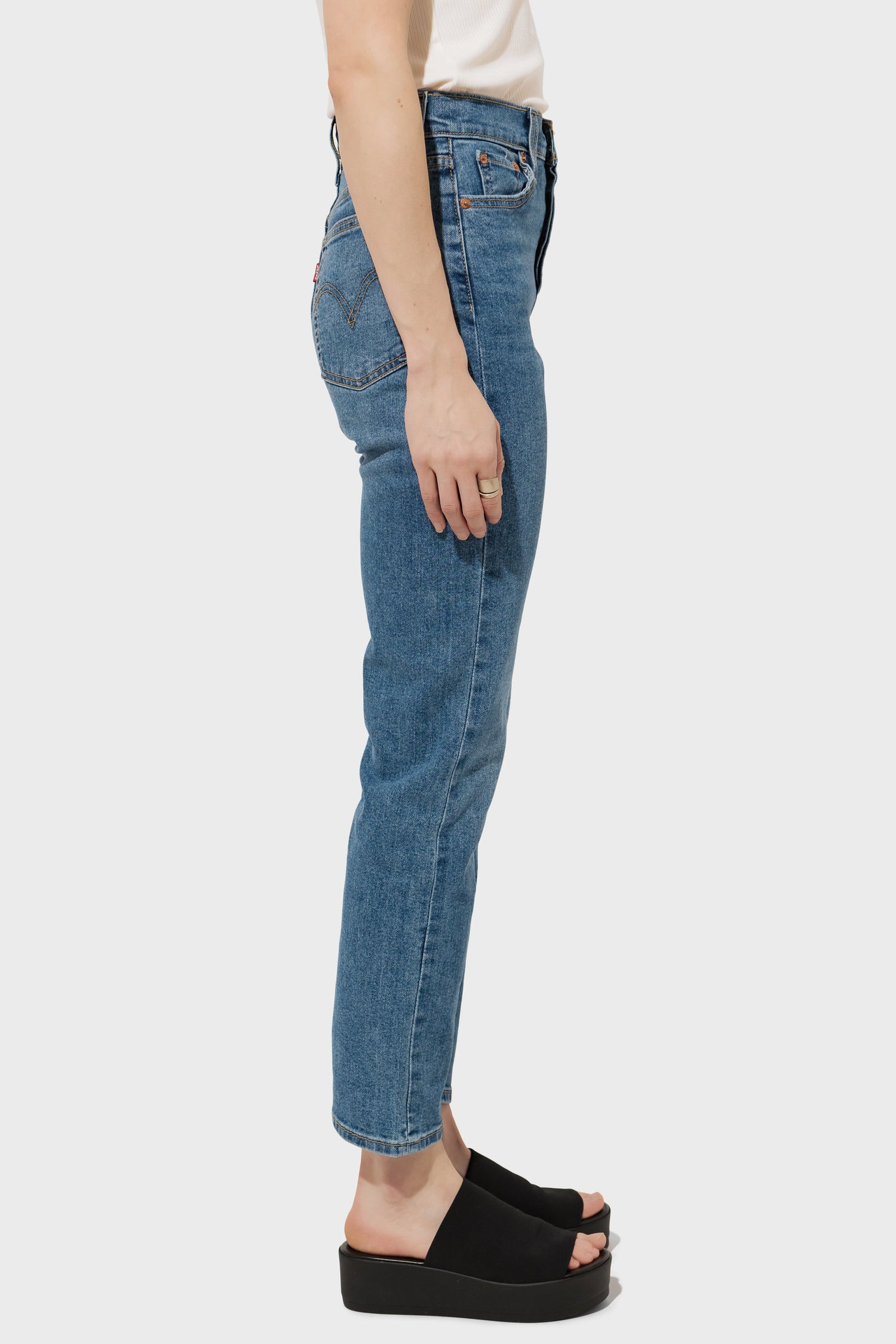 Women's Levi's Wedgie Straight Fit in Love in the Mist — Philistine