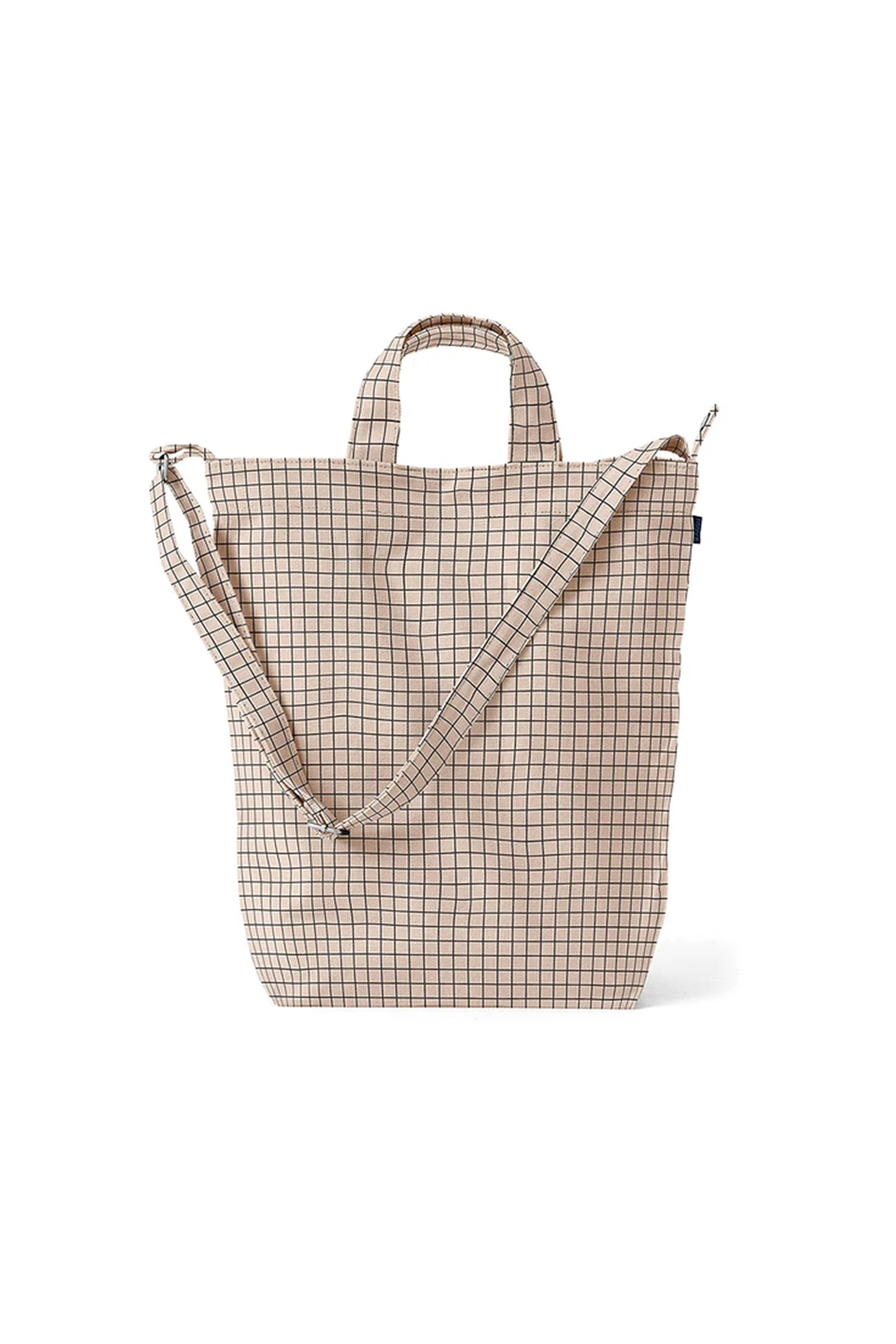 BAGGU Horizontal Duck Tote Bag in Natural