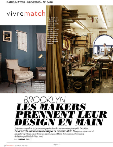 Paris Match Brooklyn Maker S Interview Sin Home Goods