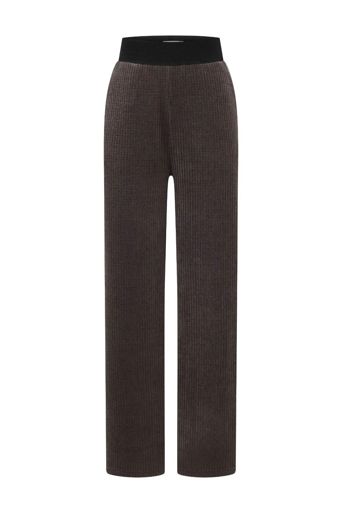 Wide-Leg Corduroy Pants