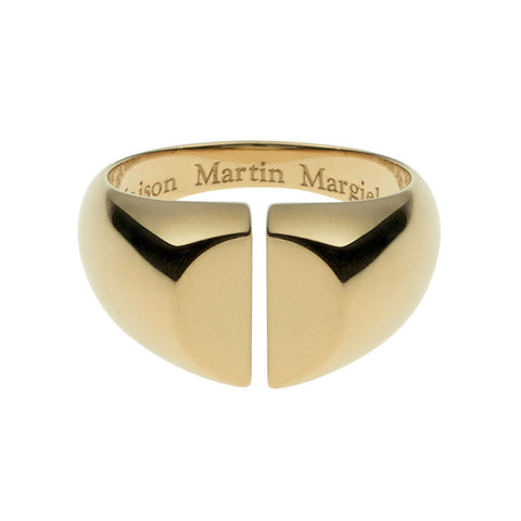 MAISON MARGIELA FINE JEWELRY Anamorphose Double Twisted White Gold Ring