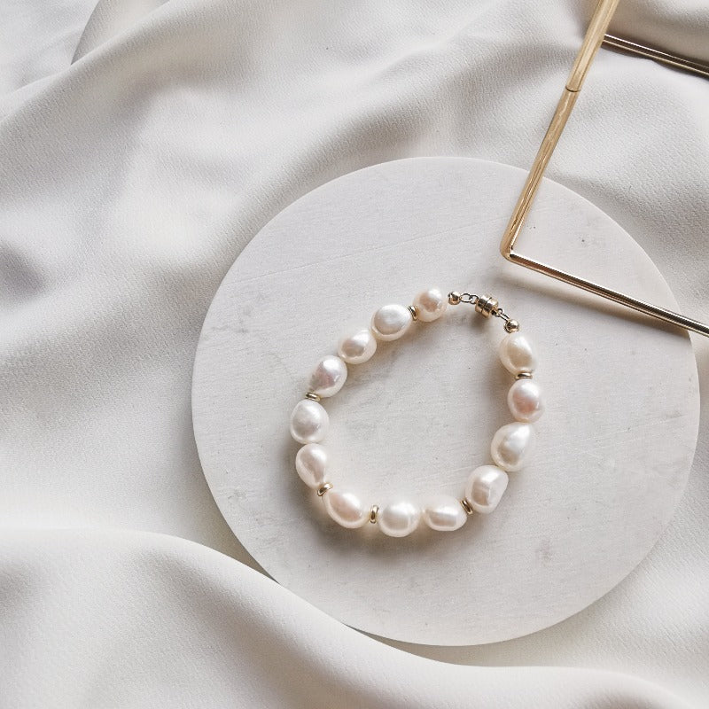 Floating Pearl Bracelet By A Box For My Treasure  notonthehighstreetcom