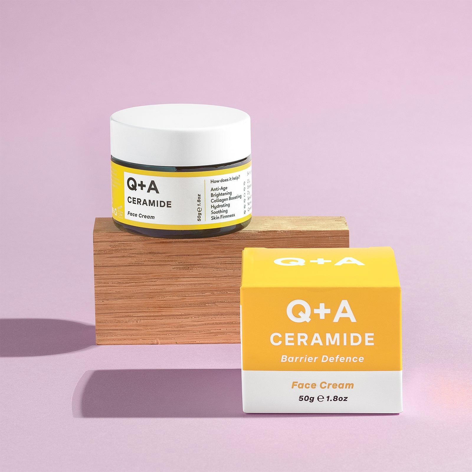 Crème visage Céramides – Barrier Defence Q+A Suisse