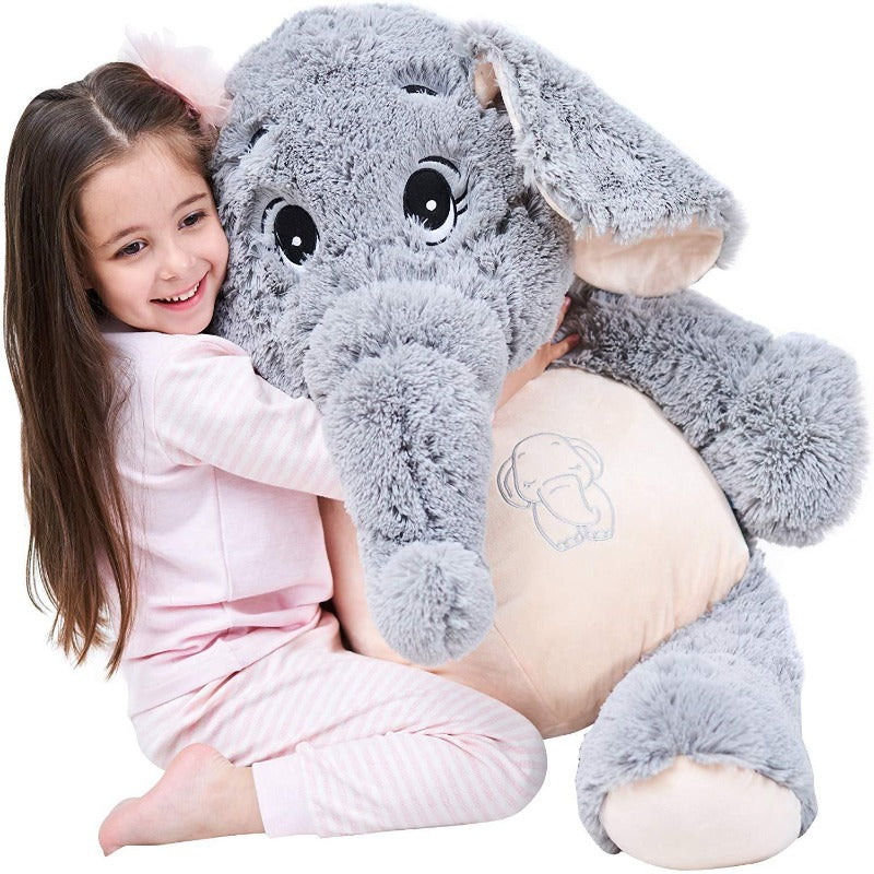 oversized elephant stuffed animal