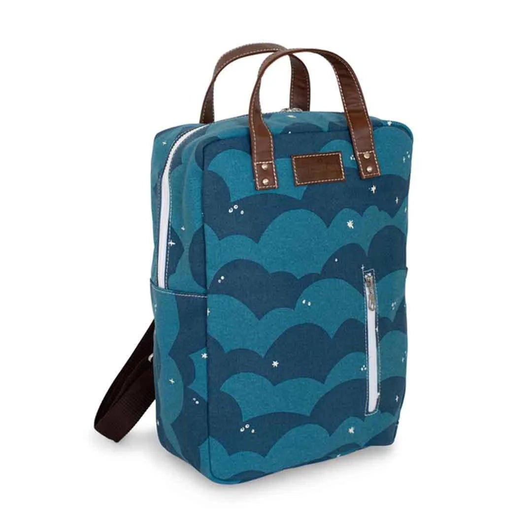 Laptop Backpack - Plaka Blues by MAIKA
