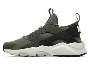 tenis nike huarache verde militar