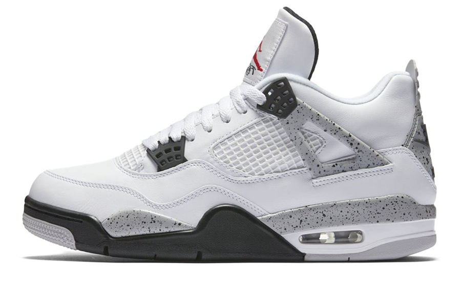 jordan retro 4 blancas con negro